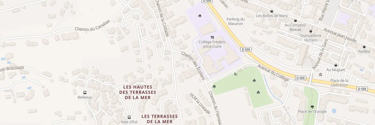 Plan du 3 Che de la Crotade à Carqueiranne