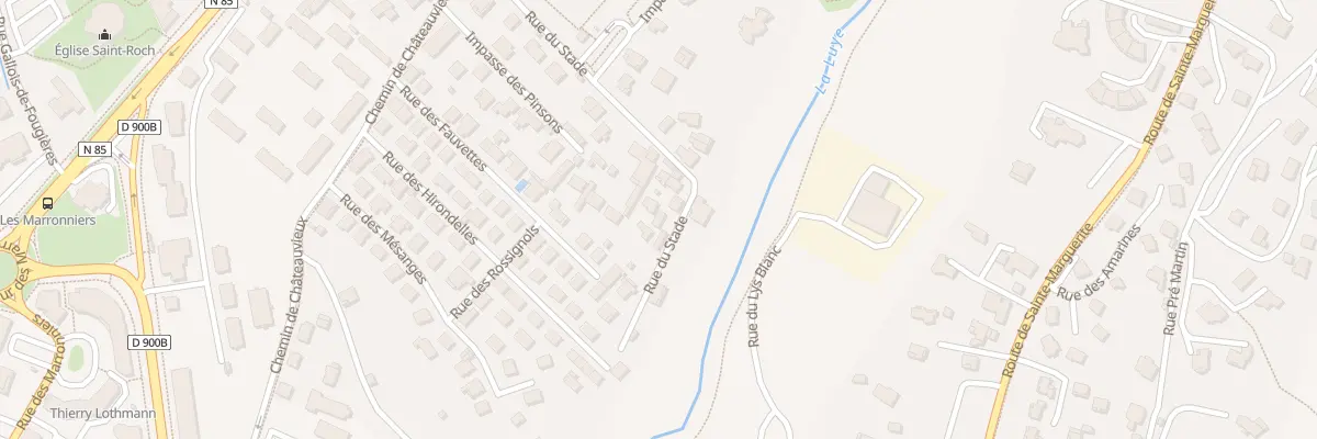 Plan du 7 Rue du Stade à Gap