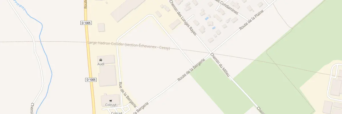 Plan du 454 Rue de la Bergerie à Cessy