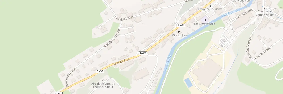 Plan du 45 Grande Rue à Foncine-le-Haut