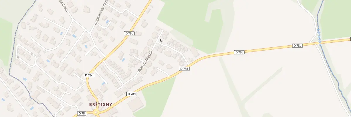 Plan du 5 Rue du Mesnil à Prévessin-Moëns