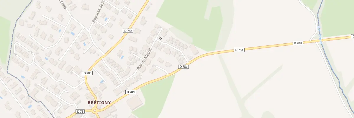 Plan du 3 Rue du Mesnil à Prévessin-Moëns