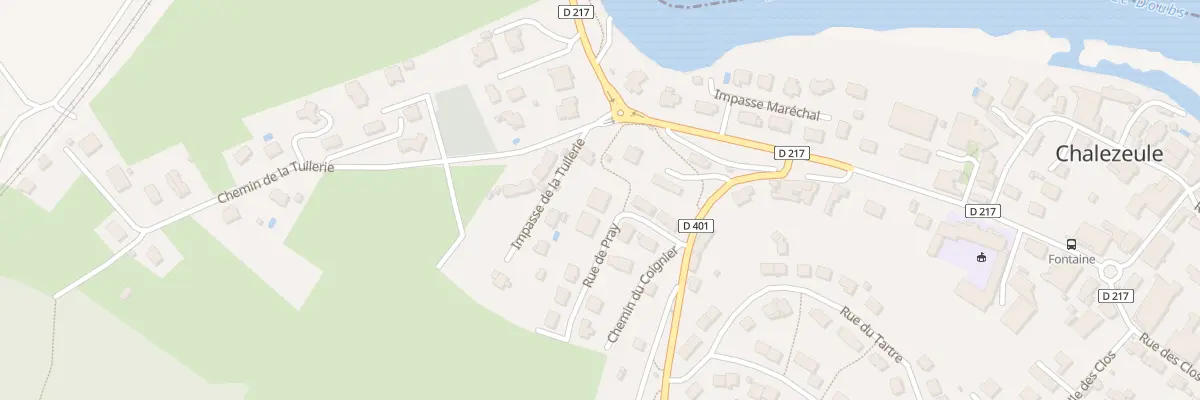 Plan du 6D Rue de Pray à Chalezeule