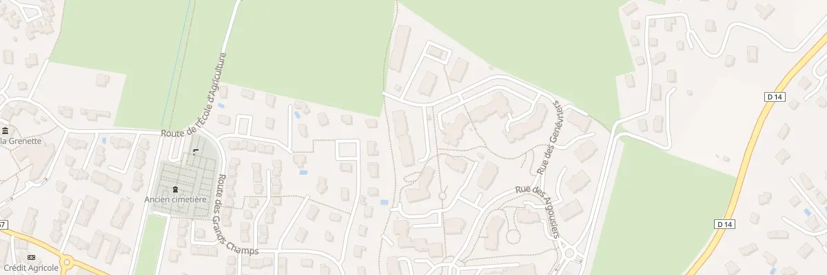 Plan du 301 Rue des genévriers à Poisy