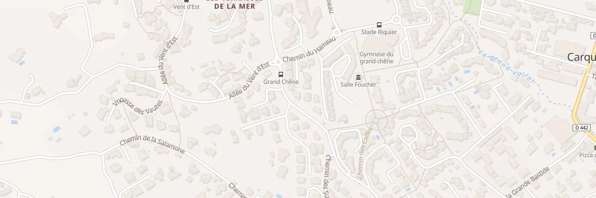 Plan du 65 Av du Grand Chene à Carqueiranne