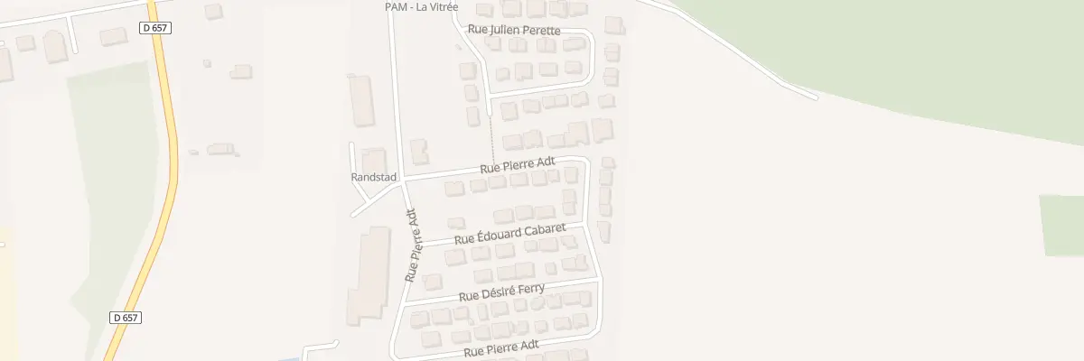 Plan du 99 Rue Pierre Adt à Pont-à-Mousson