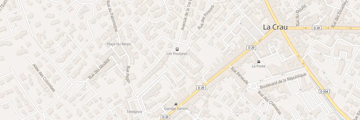 Plan du 15 Rue du Lot La Zac des Pourpres à La Crau