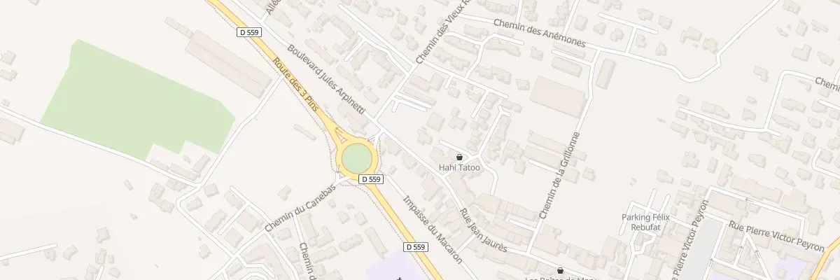 Plan du 90 Av Jean Jaures à Carqueiranne