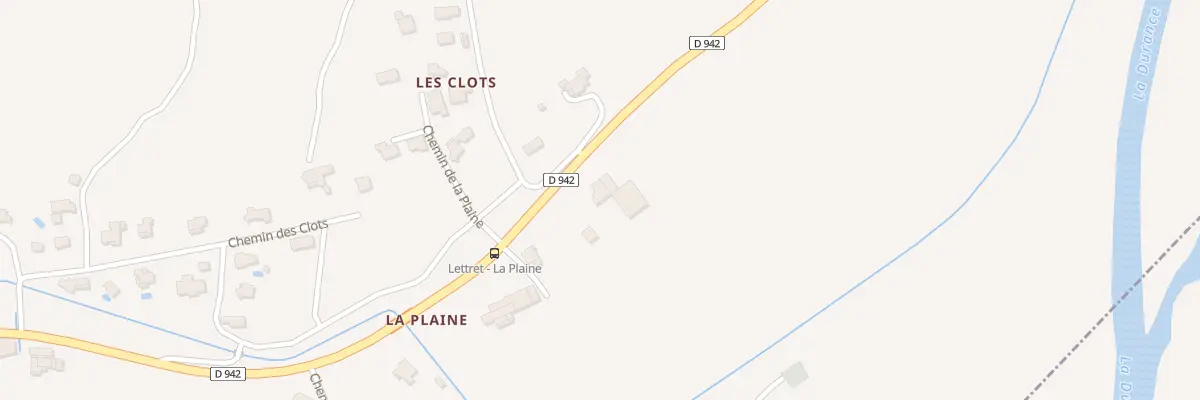 Plan du 5031 La Plaine à Lettret