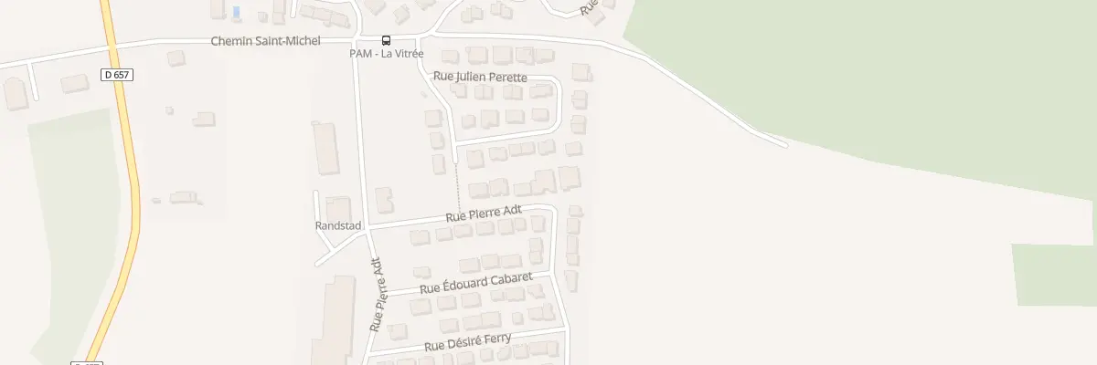 Plan du 672 Rue Pierre Adt à Pont-à-Mousson