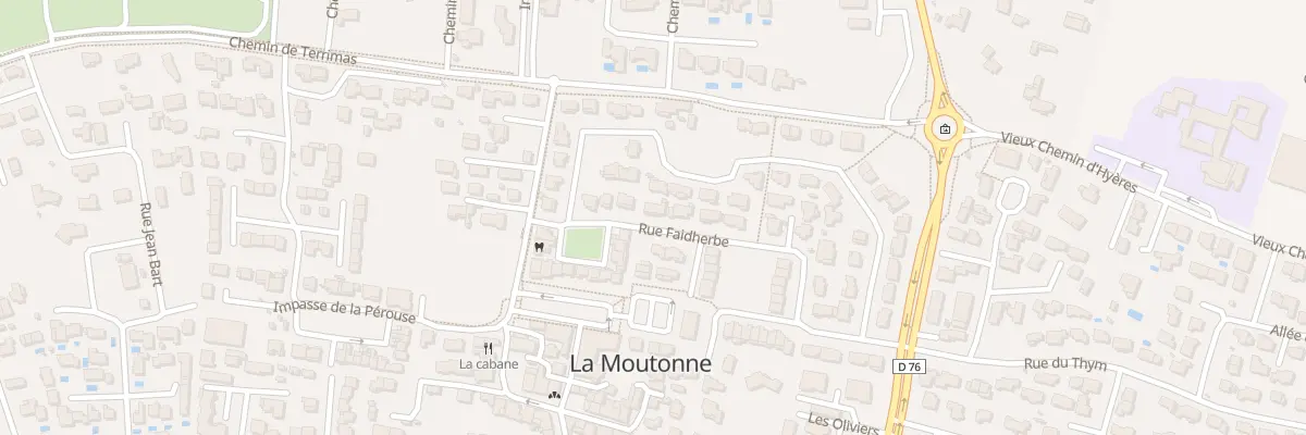 Plan du 9 Rue Faidherbe à La Crau