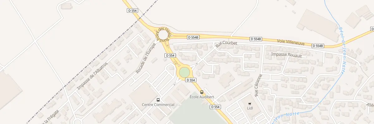 Plan du 5 Imp Corot à La Crau