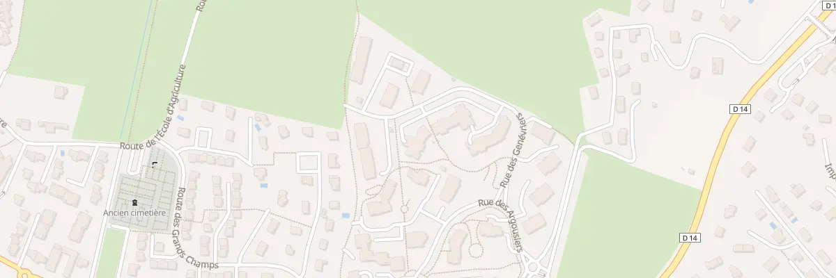 Plan du 241 Rue des genévriers à Poisy