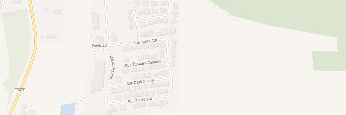 Plan du 612 Rue Pierre Adt à Pont-à-Mousson