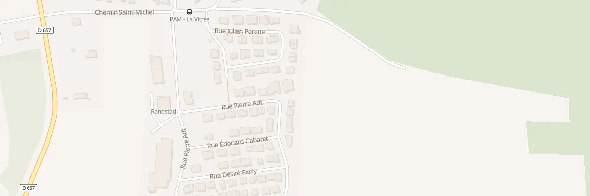 Plan du 660 Rue Pierre Adt à Pont-à-Mousson