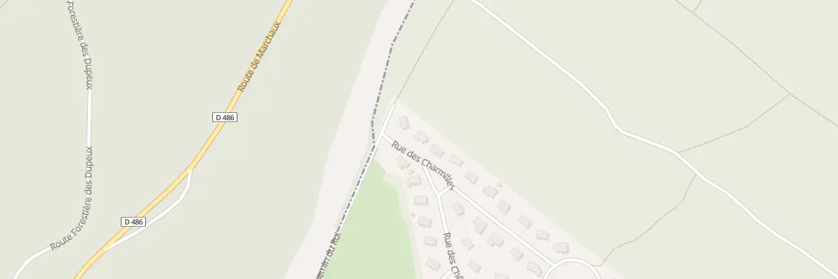Plan du 42 Rue des Charmilles à Thise