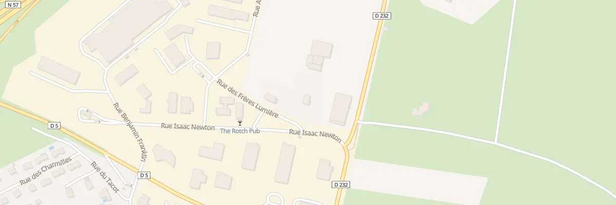 Plan du 5006 Rue des Freres Lumiere à Rioz