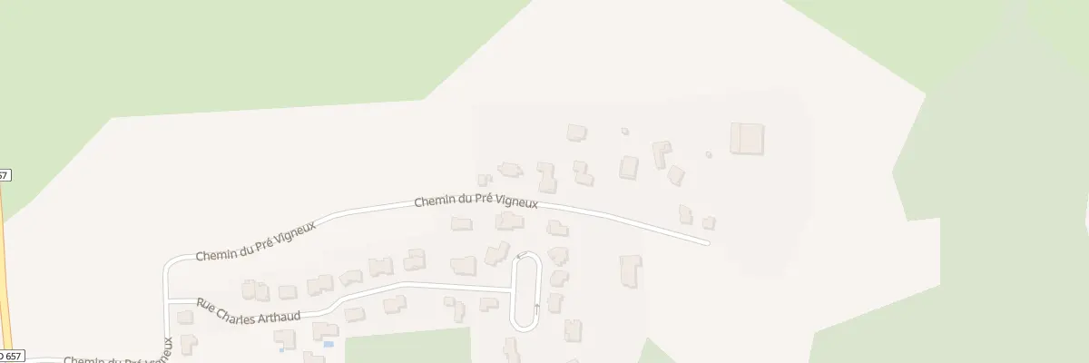 Plan du 5000 Che du Pré Vigneux à Pont-à-Mousson