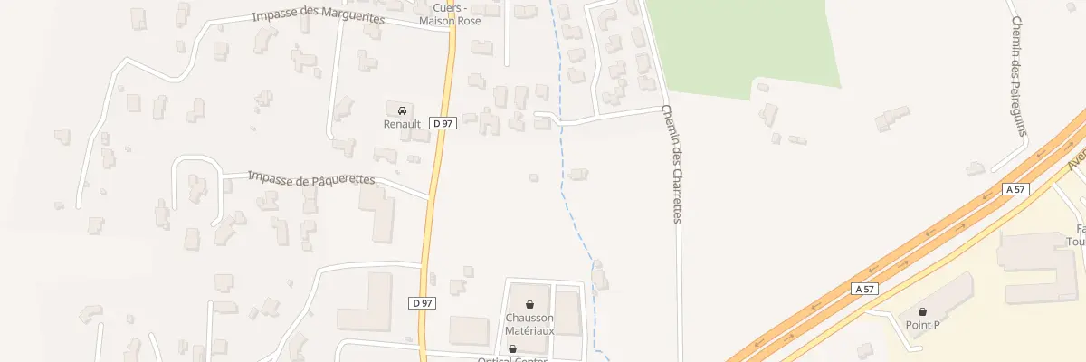 Plan du 695 Av Léon Amic à Cuers