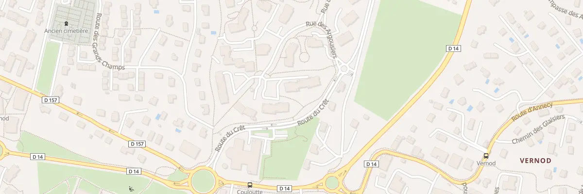 Plan du 233 Rue des argousiers à Poisy