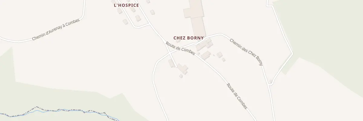 Plan du 45 Imp de l’Hospice à Choisy