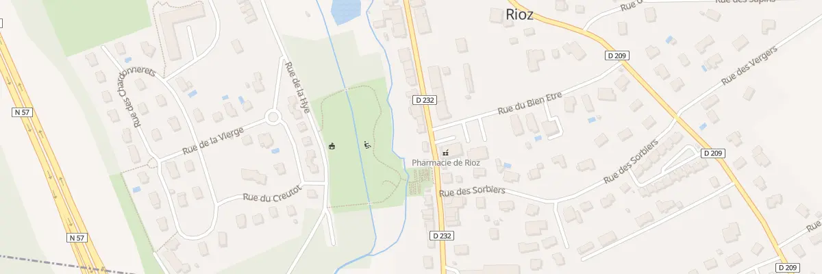 Plan du 116 Rue Charles de Gaulle à Rioz