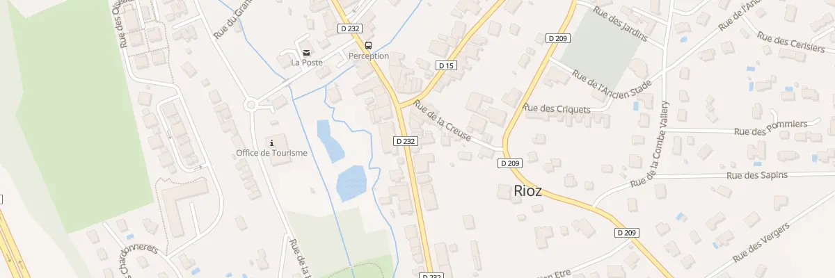 Plan du 103 Rue Charles de Gaulle à Rioz