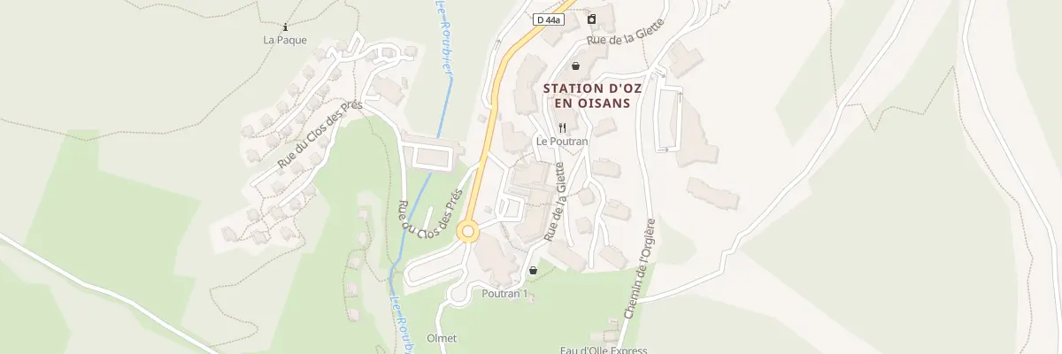 Plan du 30 Rue de la Giette à Oz