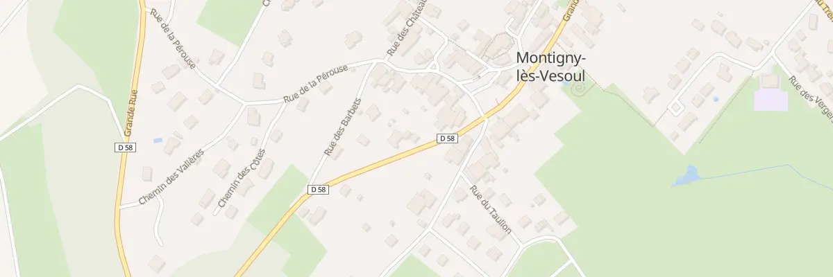 Plan du 12B Gr Gde Rue à Montigny-lès-Vesoul