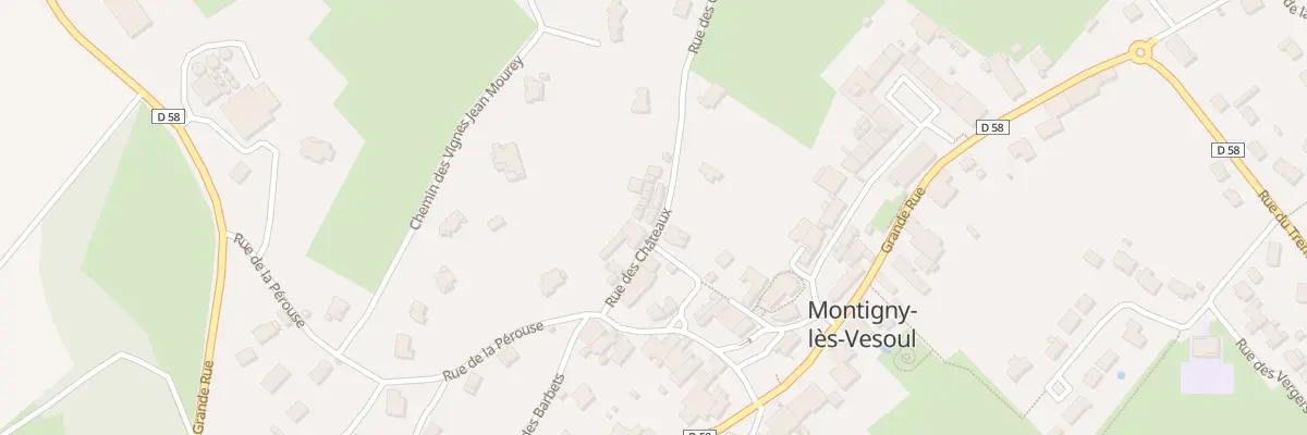 Plan du 3 Rue des Châteaux à Montigny-lès-Vesoul