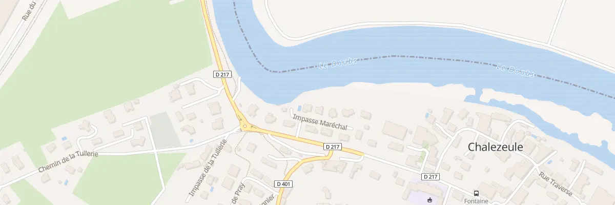 Plan du 5 Imp Marechal à Chalezeule
