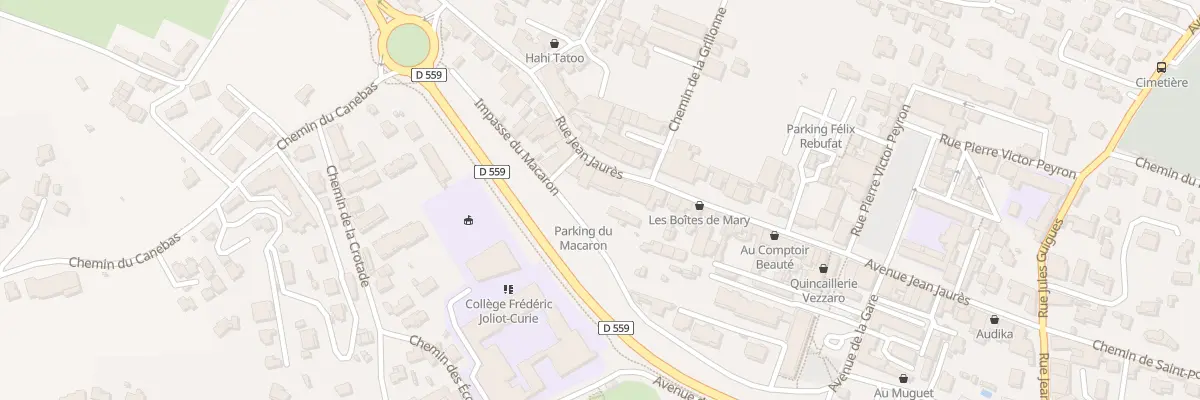 Plan du 71 Av Jean Jaures à Carqueiranne