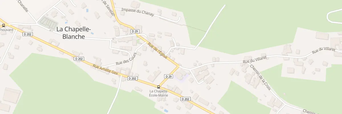 Plan du 2 Imp de la Ville du Four à La Chapelle-Blanche