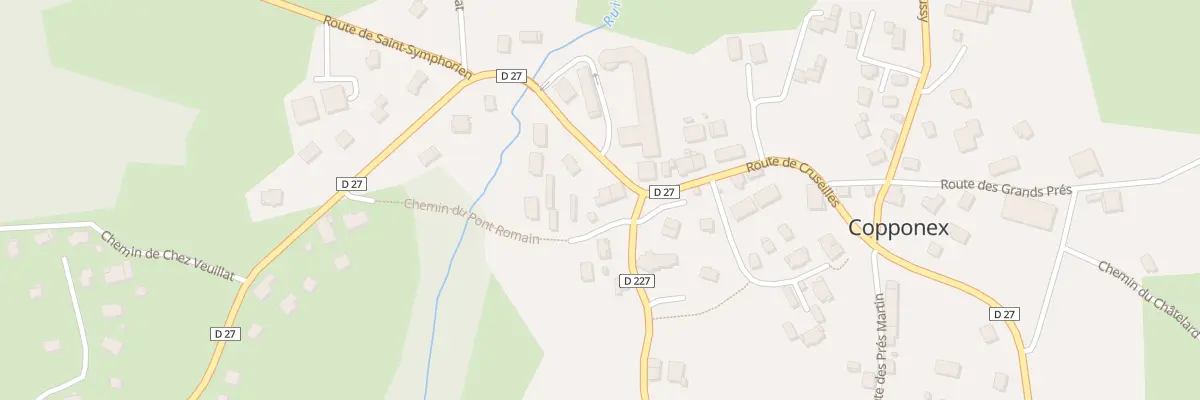 Plan du 14 Pl de l’Église à Copponex