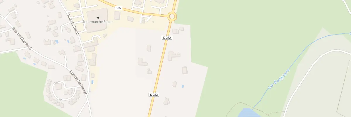 Plan du 5 Rue Charles de Gaulle à Rioz