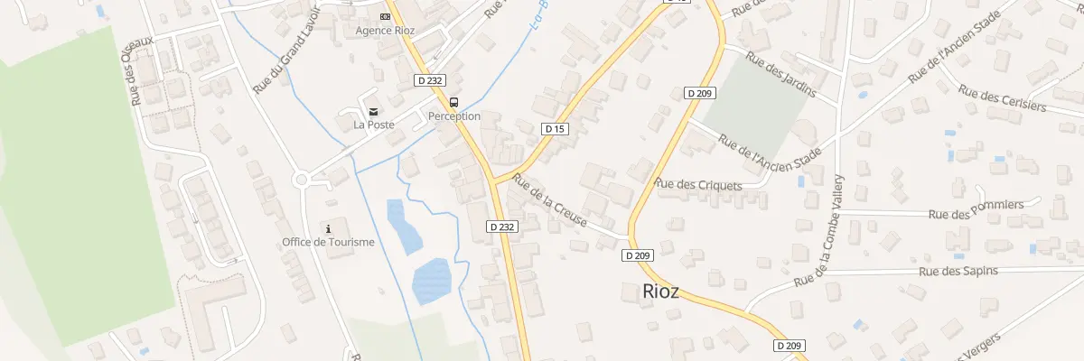 Plan du 3 Rue de la Creuse à Rioz