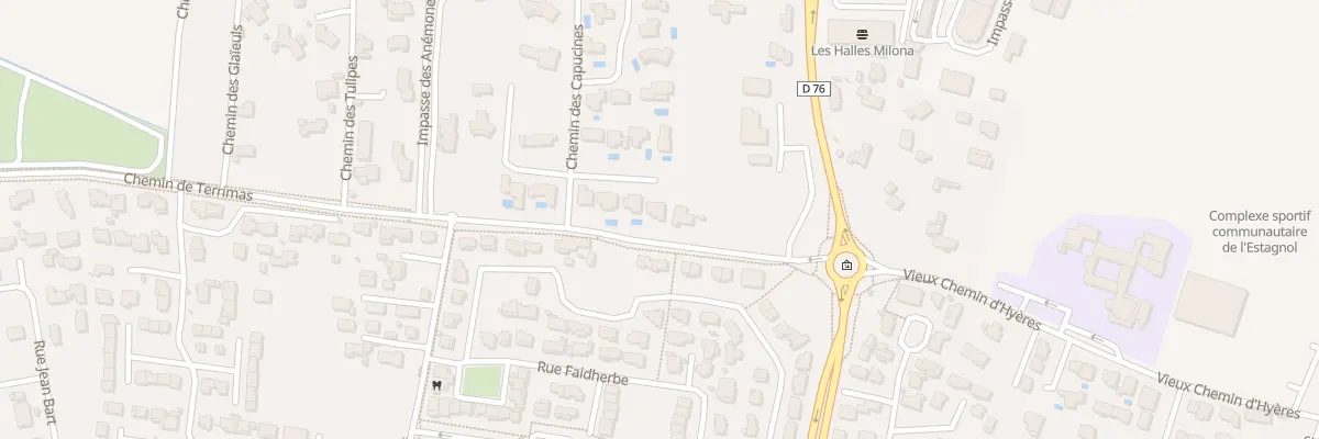 Plan du 72 Che de Terrimas à La Crau
