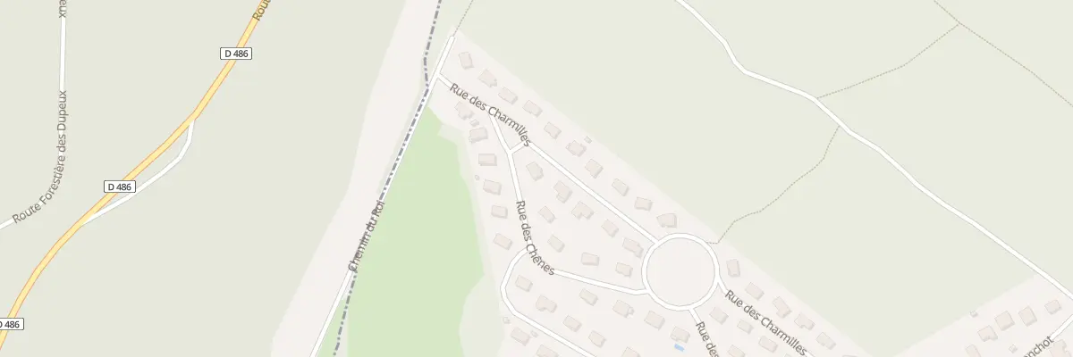 Plan du 23 Rue des Charmilles à Thise