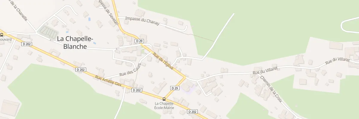 Plan du 36 Imp de la Ville du Four à La Chapelle-Blanche