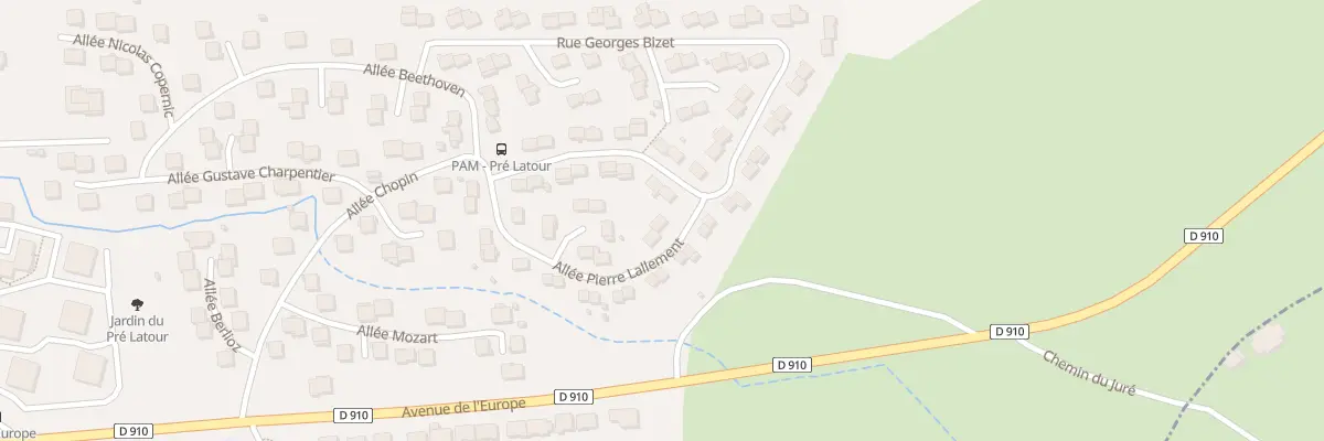 Plan du 17 All Pierre Lallement à Pont-à-Mousson
