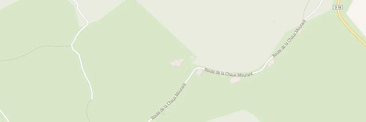 Plan du 1435 Rte de la Chaux Mourant à Bellefontaine
