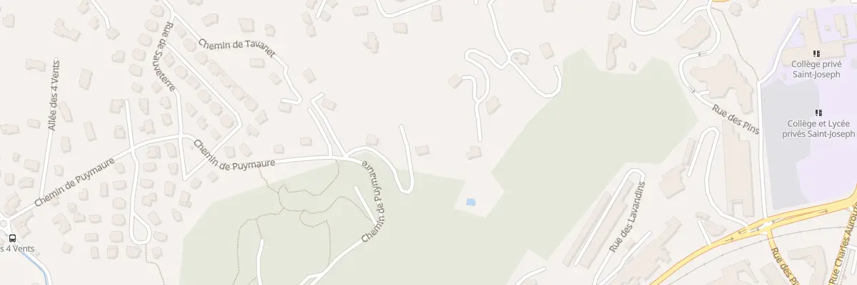 Plan du 29 Che de Puymaure à Gap