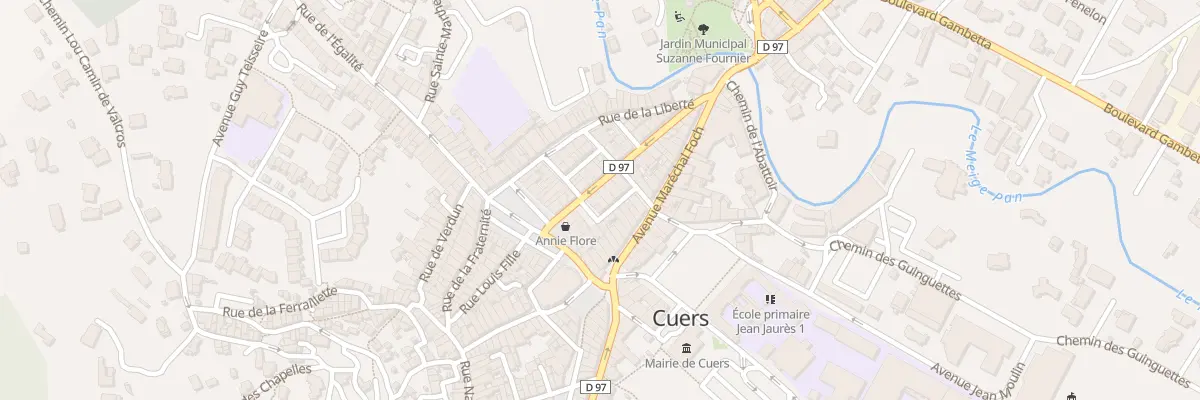 Plan du 4 Rue de la République à Cuers