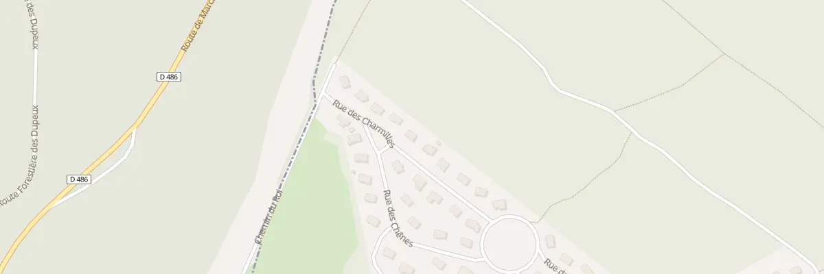Plan du 36 Rue des Charmilles à Thise