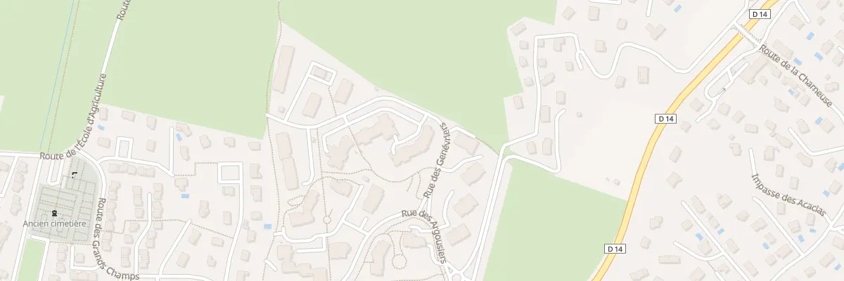 Plan du 131 Rue des genévriers à Poisy