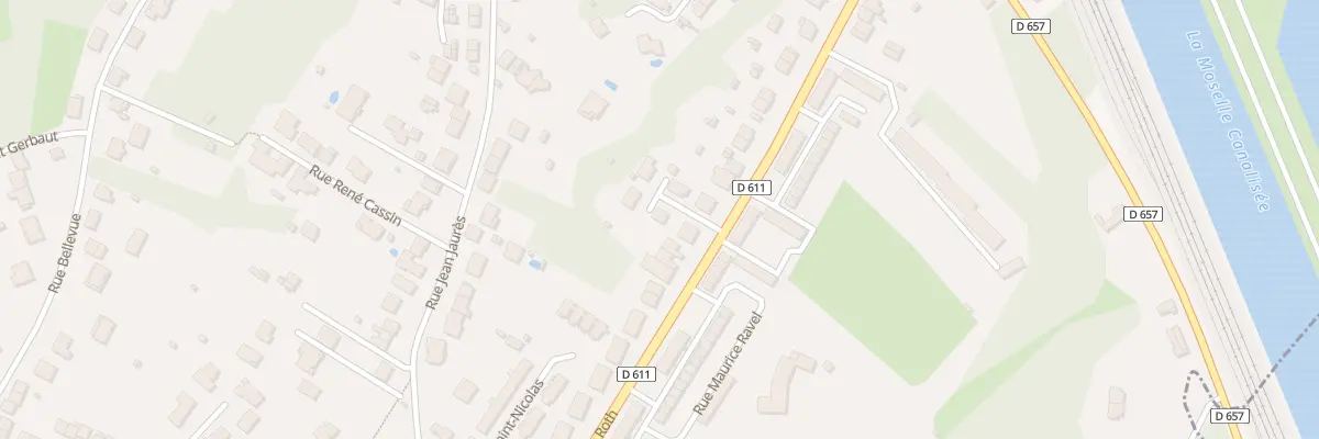 Plan du 3 Rue Jean Moulin à Dieulouard