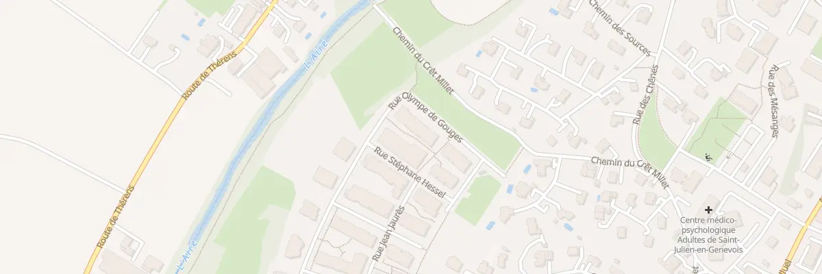 Plan du 40 Rue stéphane hessel à Saint-Julien-en-Genevois