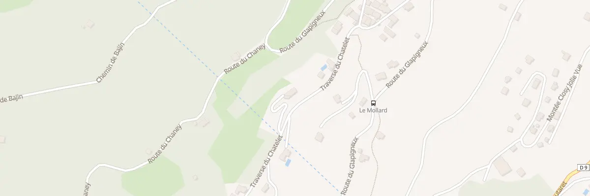 Plan du 4 Rte du Mollard à Allevard