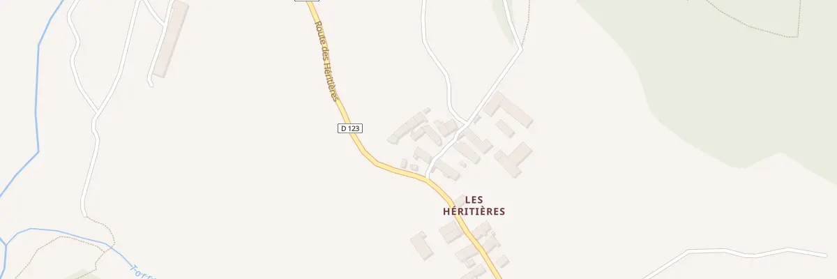 Plan du 5068 La Condemine à La Motte-en-Champsaur