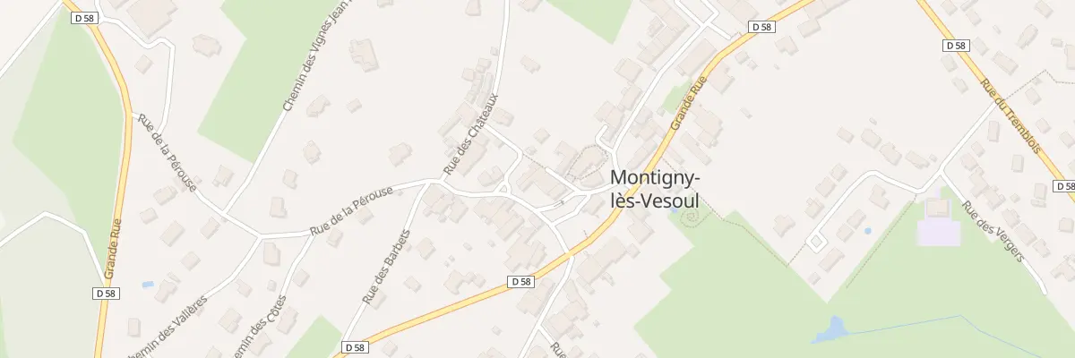 Plan du 2 Rue de la Perouse à Montigny-lès-Vesoul
